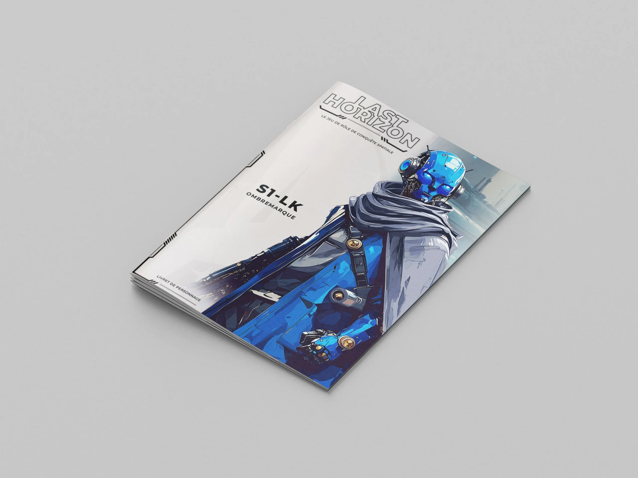 Couverture du livret de personnage S1-LK pour le jeu de role Last Horizon